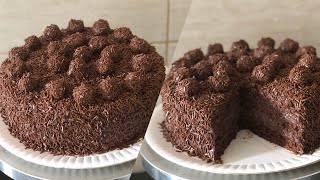 BOLO DE BRIGADEIRO GOURMET  CHOCOLATUDO [upl. by Nylcoj]