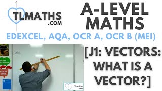 ALevel Maths J101 Vectors What is a Vector [upl. by Cira]