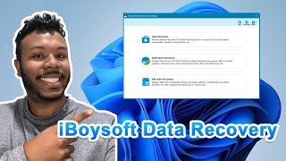 Como recuperar arquivos com o erro quotO tipo do sistema de arquivos é RAWquot com iBoysoft Data Recovery [upl. by Miun]