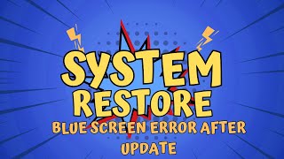 windows system restore [upl. by Zerline]