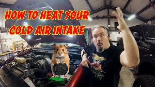 73 DIESEL AIH AIR INTAKE HEATER DELETE Easy way to improve the air flow on you 73 Power Stroke [upl. by Ecnar]