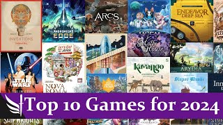 Top 10 Best Upcoming Board Games 2024 [upl. by Yelda999]