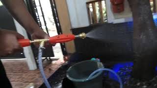 Review water jet sprayer Stick panjang 35cm dengan Pompa DC shell 12 Volt [upl. by Odnalra]