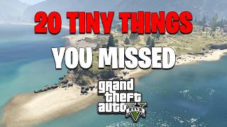 20 Tiny Details You Never Noticed in GTA 5 [upl. by Asek]