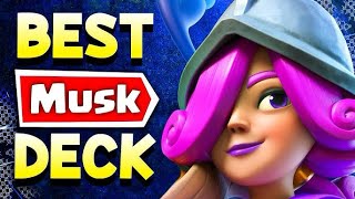 New Best Evo Musketeer Deck 😱‼️ [upl. by Jermain]