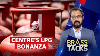 LPG Price News Politics Over LPG Cylinders Reduced Price  BJP  Congress  Ujjwala Yojana News18 [upl. by Aivatnwahs83]