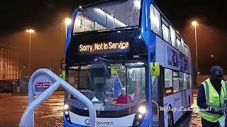 Stagecoach Manchester 🇬🇧 Alexander Dennis Enviro400 MMC Diesel 10414  Top Deck [upl. by Nilcaj429]