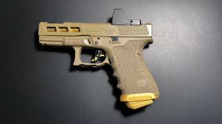 Glock 19 Gen3 FDE Zaffiri Precision Slide amp Barrel [upl. by Kenaz]