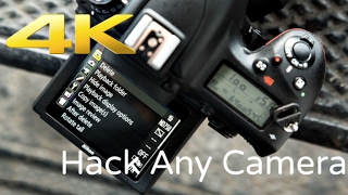 Hack Any DSLRMirrorless Camera To Shoot 4K Video For Free [upl. by Lindsay3]