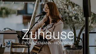 Zuhause  Fynn Kliemann  Live Soundcheck Cover [upl. by Ducan]