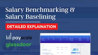 Salary Benchmarking amp Baselining  Only 1 HRs know this  Payscale amp Glassdoor Secrets Explained [upl. by Gnap]