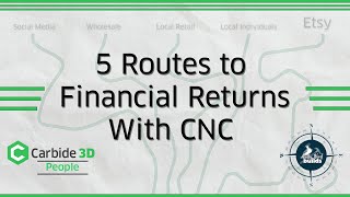 5 Routes to Financial Return wCNC  Carbide 3D People  Andy Bird [upl. by Olonam]