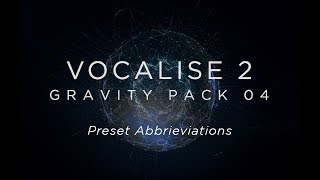 Vocalise 2  Preset Abbreviations  Heavyocity [upl. by Callery]