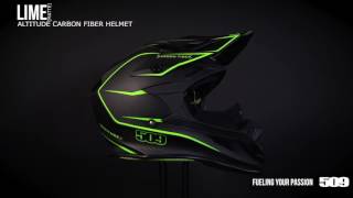 509 Altitude Carbon Fiber Snow Helmet  Lime [upl. by Milli]