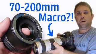 Transforming a dSLR Teleconverter into a MACRO Extension  Unveiled [upl. by Anilas544]