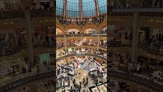 Galeries Lafayette Haussmann  Paris [upl. by Haggai]