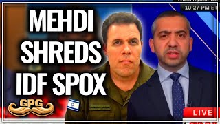 Mehdi Hasan SHREDS IDF Spox Live On CNN [upl. by Aehr]