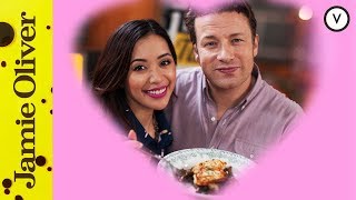 Jamie Oliver amp Michelle Phan’s Romantic Meal  Ricotta Fritters [upl. by Refinnej]