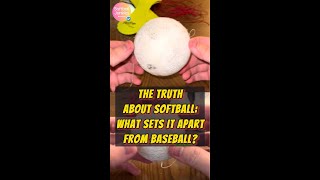 The Truth About Softball What Sets It Apart from Baseball [upl. by Phoebe]