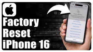 How To Factory Reset iPhone 16 [upl. by Aiuhsoj]