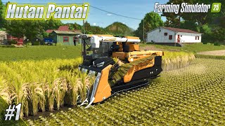 The Start From Scratch Rice Farm Challenge  Farming Simulator 25 Fixed [upl. by Inatirb]