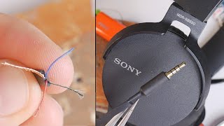 How to EASY Fix Sony XB550ap 35mm Jack DIY [upl. by Eerok]