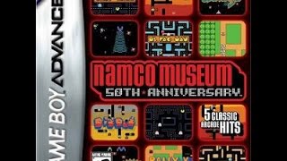 GALAXIAN NAMCO MUSEUM GBA GAME BOY ADVANCED CLASSIC RETRO VIDEO GAME [upl. by Ahsitel580]