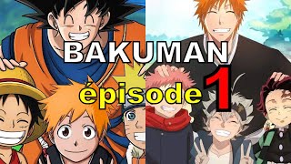 Bakuman épisode 1  road to mangaka  Review en comparant avec Spatule Jump du chef otaku [upl. by Ahtis]