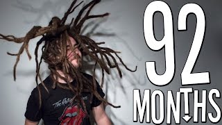 92 MONTHS OF DREADLOCKS UPDATE [upl. by Eural]