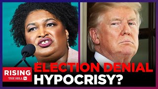 MUST WATCH Stacey Abrams Goes FullOn ELECTION DENIAL for 5 Mins Straight Trump Double Standard [upl. by Klinger]