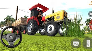 indian tractor driving 3d game tractor wala game Android gameplay 64 games gaming gameplay [upl. by Berna]