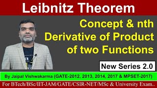 Differential Calculus II Leibnitz theorem Concept amp Problems II Lecture3 engineeringmaths [upl. by Audris]