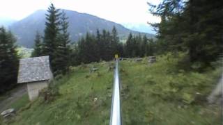 Mieders Alpine Coaster with no brakes [upl. by Anhavas]