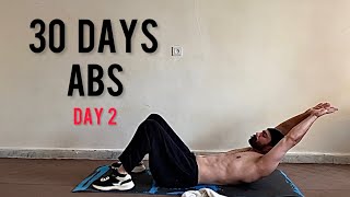 INTENSE ABS IN 30 DAYS CHALLENGE  DAY 2 [upl. by Ursala777]