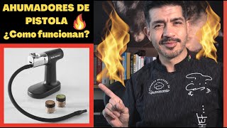 Ahumadores de cocina tipo pistola ¿Cómo funcionan 🤓💥💯 [upl. by Danila]