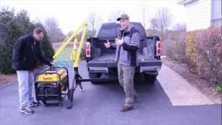 MaxxTow Portable Hitch Mounted Pickup Truck Crane [upl. by Eah]