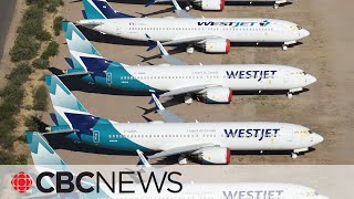 WestJet cancels hundreds of flights after surprise strike [upl. by Enner]