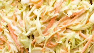 Best Coleslaw Recipe Under 3 Minutes [upl. by Luapnaes707]