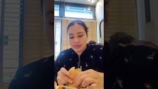 Nagulat Naman Ako Sa Lettuce Salad😂surprise hamburger bigmac surprise foodvlog short reaction [upl. by Pegg659]