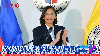 KINATAY ang BUDGET Congress FOREGO Sara Duterte BILLIONS FUND Request [upl. by Marvel705]