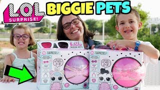 LOL SURPRISE BIGGIE PETS 15 Sorprese Adorabili nei Cuccioli Giganti [upl. by Nevuer495]