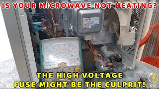 Is Your Microwave Not Heating The High Voltage Fuse Might Be the Culprit [upl. by Noelyn74]