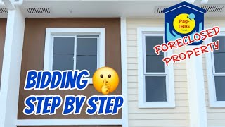 Bidding Sep by Step  PagIBIG Foreclosed Properties [upl. by Isola]