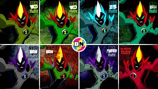 Ben 10 AF Aliens Alternate Variants｜Part 1｜Ben 10 Network [upl. by Ppilihp780]