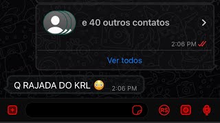 MELHOR E MAIS BONITO WHATSAPP TEMA IOS 100 IMUNE  Gnzin iOS [upl. by Welcome941]