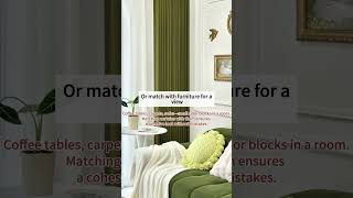 💞How to choose curtain color✨There are tips for simple matching❕ easylifecurtains homedecor [upl. by Ardnoyek]