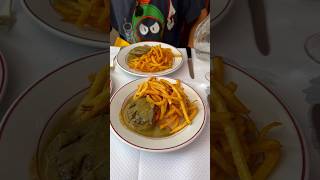 This is the best steak frites in all of Paris paris food [upl. by Aenal]