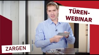 Thema 5  Zargen  TürenWebinar  PRÜMTüren [upl. by Nuahsak]