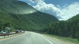 Driving from Franconia New Hampshire in the White Mountains to Providence Rhode Island  Full Drive [upl. by Wandy556]