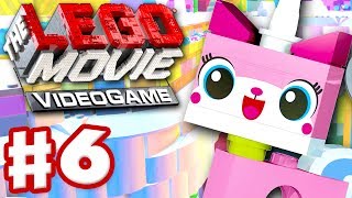 The LEGO Movie Videogame  Gameplay Walkthrough Part 6  Unikitty PC Xbox One PS4 [upl. by Ecidnak]